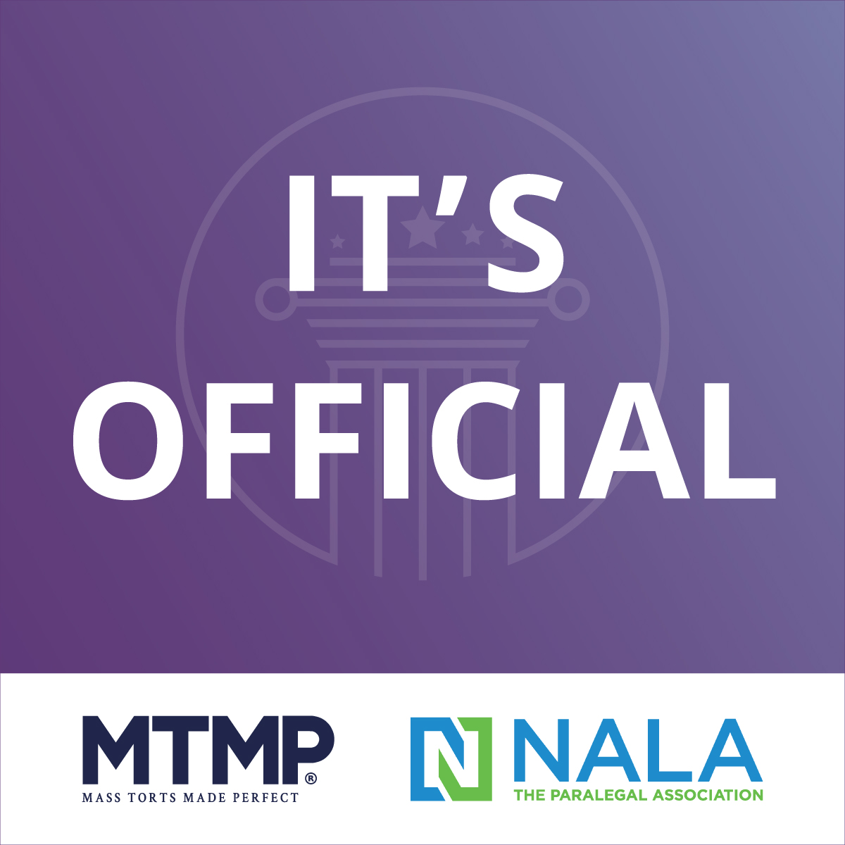 mtmpseminar's tweet photo. #Paralegals who attend sessions within our Paralegal Skills track next month will have the opportunity to receive 5.5 hours of NALA credit! ๐ฅณ
Discover more reasons you don't want to miss #MTMPFall22! โก๏ธhttps://t.co/B40besD3jj https://t.co/g8QCuLzxJD