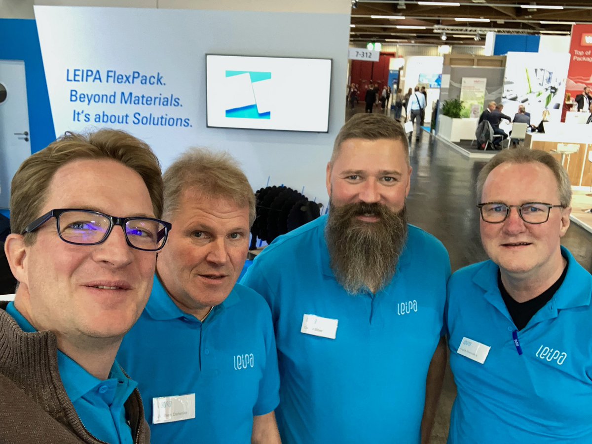 Leipa_Group's tweet photo. Impressionen vom letzten Tag in Nürnberg – die #FACHPACK 2022 neigt sich dem Ende zu. Zeit für unser Resümee und um DANKE zu sagen!
👇👇👇👇
https://t.co/Z1q1qihaH7
#LEIPA #LEIPAgroup #DANKE https://t.co/9hQEg9hZnh