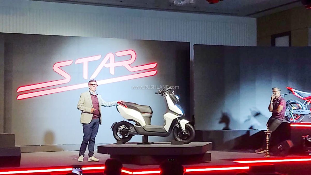 rushlane's tweet photo. LML goes Electric.
Unveils three new concepts. Orion, Moonshot and Star electric scooter https://t.co/wQegwB40r1