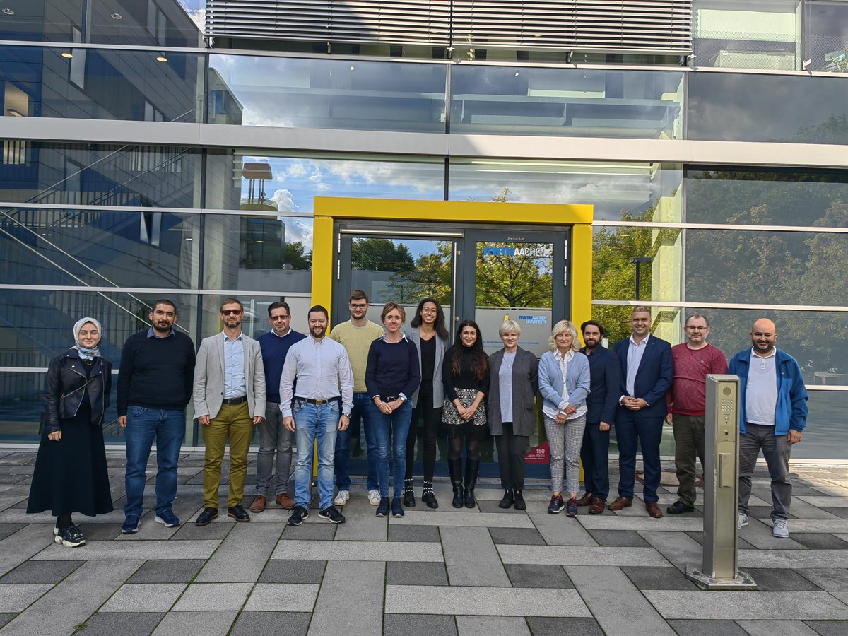 TextileETP's tweet photo. Textile ETP is attending the CITE kick-off meeting, hosted by @RWTH, in Aachen 🇩🇪 to discuss the details &amp; upcoming steps of the project funded by @EITManufactur. 

CITE promotes circular economy and textile circularity in entrepreneurship university programmes. https://t.co/sY8Jn0SwM3