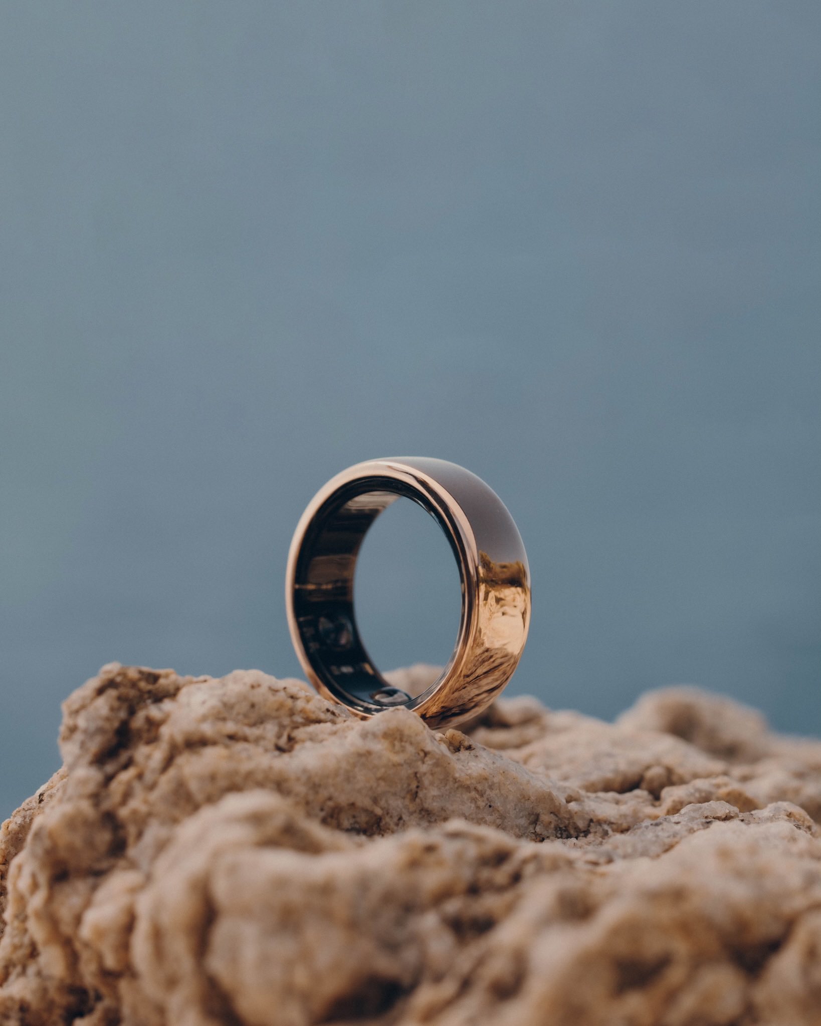 Oura ring Gen2 Heritage Rose Gold US9-