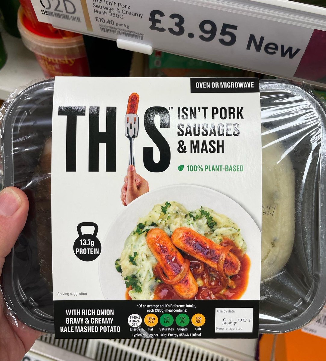 All_Things_New_'s tweet photo. Meat Free Finds! 🌱💚 At Tesco @MeatlessFarm #this #meatlessfarm #veggie #vegetarian #vegan #meatfree #plantbased #wellthisisnew https://t.co/ovUDQYUp8q