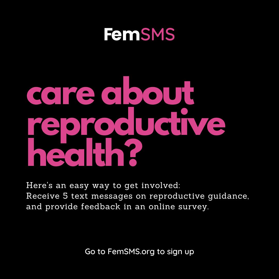 Footageproject's tweet photo. Care about reproductive health? Want to help spread awareness and end information poverty? Click below to sign up for FemSMS USA and receive our messages on reproductive health, mental well-being, and freedom. #reproductiverights #AbortionIsHealthcare 

https://t.co/ljgnegSuCZ https://t.co/dJslTiKzQl