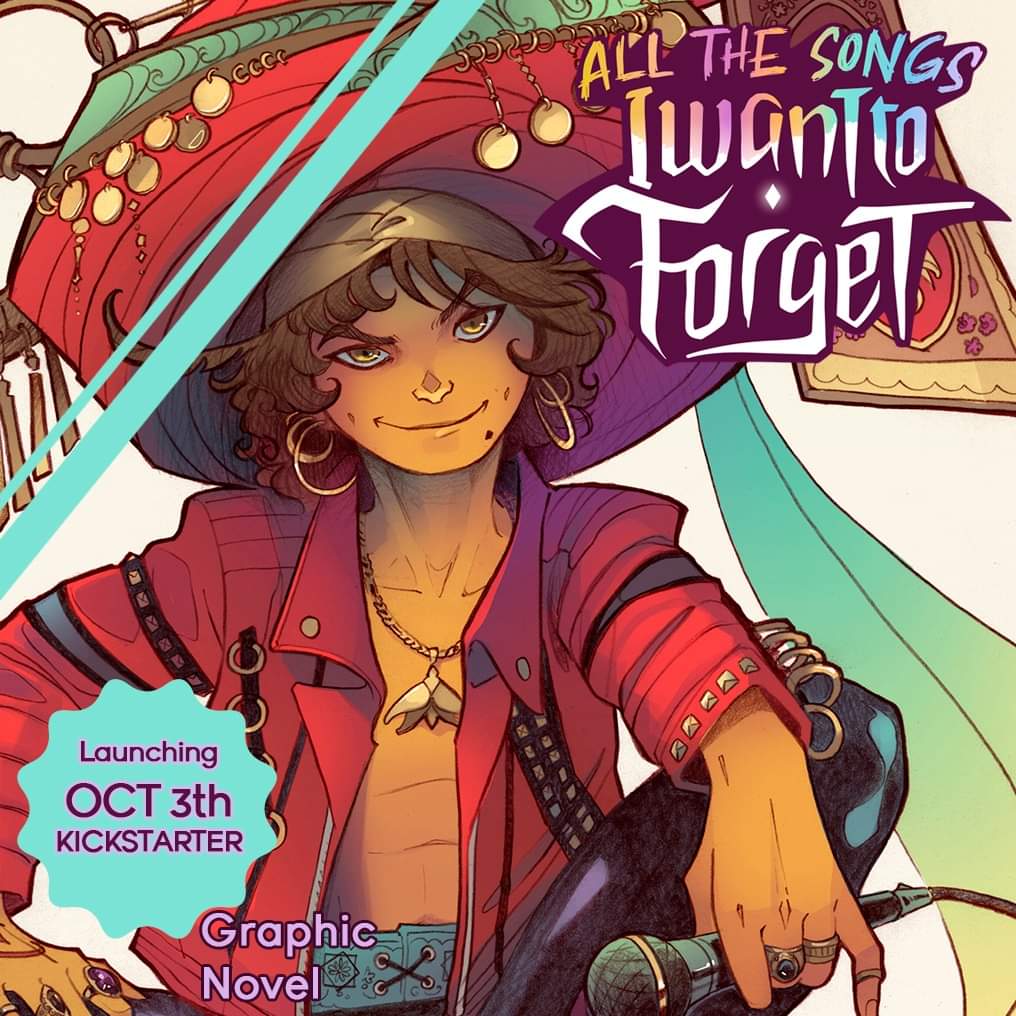 Music, love and death. A graphic novel full of magic and a touch of rock! Check out this #kickstartercampaign launching in OCT 3th
kickstarter.com/projects/albag…
.
#Kickstarter #GraphicNovel #comicartist #ComicArt #Comingsoon