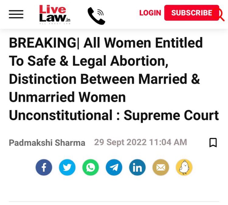 MaitreyeeS1's tweet photo. Hey US! How does it feel to be worse than India at something? #SupremeCourtOfIndia #AbortionRights https://t.co/qPTVyRT0U0