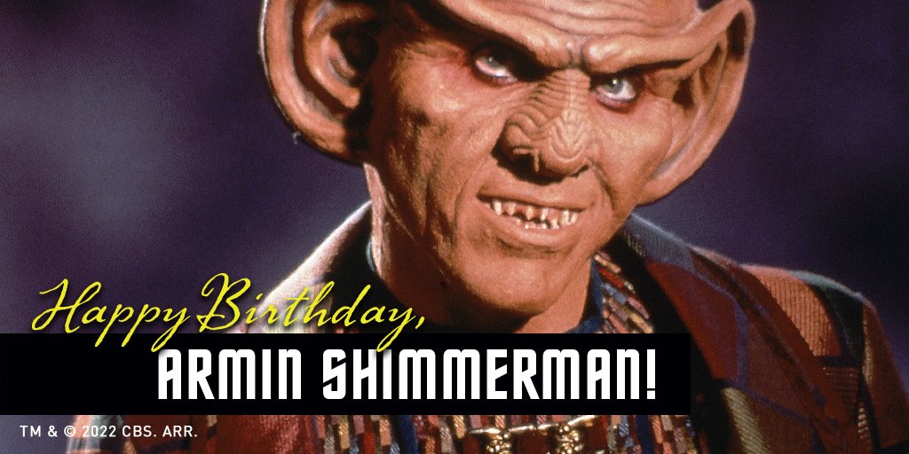 Happy Birthday, Armin Shimerman!  