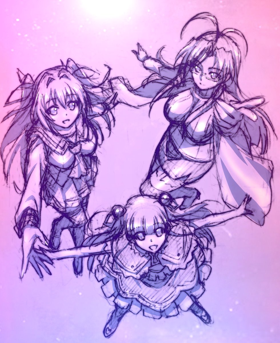 Retouch fan ferline foto.
過去絵レタッチ。 