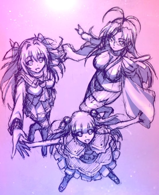 Retouch fan ferline foto.
過去絵レタッチ。 