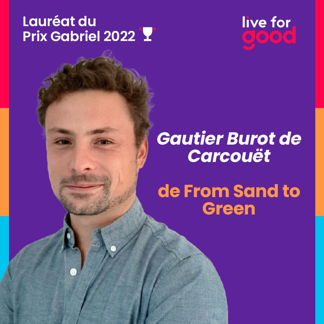 🏆 Au cas où vous l'auriez manqué, la soirée du #PrixGabriel2022 c'était hier ! Pendant cette soirée, 15 entrepreneur.e.s engagé.e.s ont pitché devant vous, public, et devant le jury, leurs projets à impact. Félicitations aux heureux.ses gagnant.e.s ! 👏 (2/2)