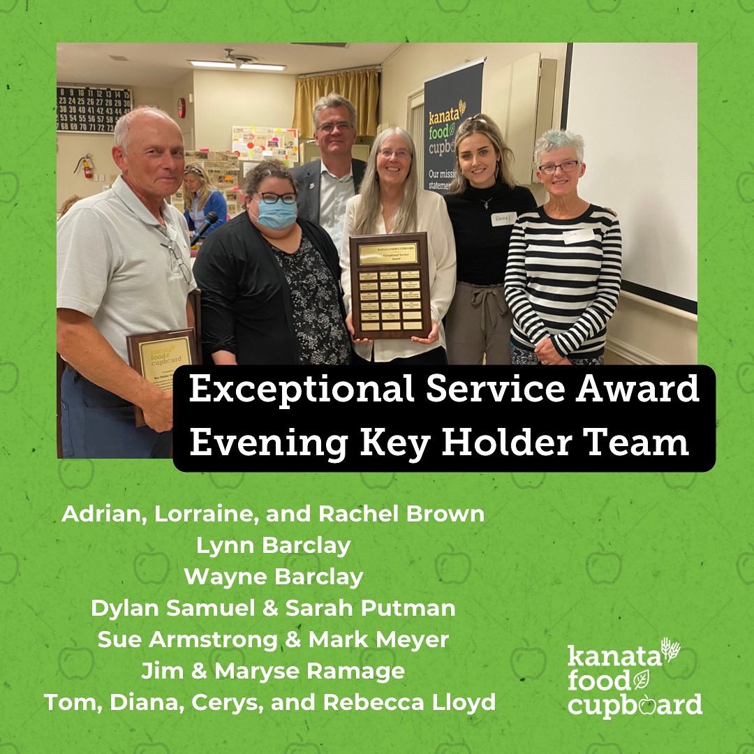 KanataFoodCpbrd's tweet photo. Yesterday we hosted our annual Volunteer Appreciation dinner to give thanks to over 1300 unique volunteers that generously give over 11,000 hours annually to make our work possible. We are so grateful to have their compassion, kindness &amp; dedication fuel our programs &amp; services! https://t.co/eEE9jgx5t4