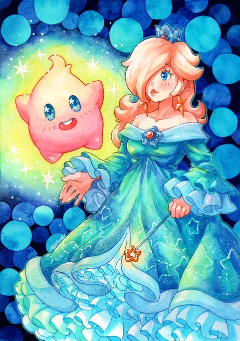 Rosalina with a big Luma  