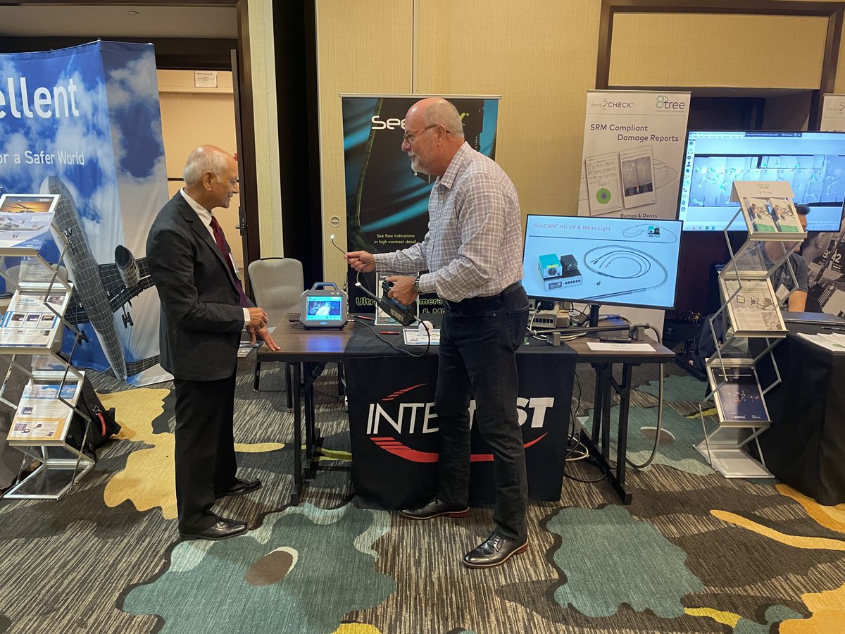 InterTest's tweet image. Showing Old Friends New Technology at @AirlinesDotOrg in Beautiful San Antonio, TX for #A4ANDTFORUM #a4A #NDT #NDTForum @HyattRegencySA