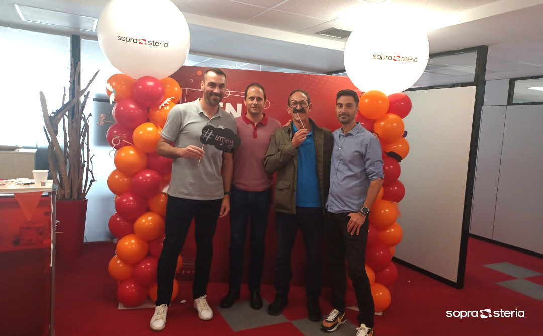 SopraSteria_ES's tweet photo. ¡Éxito total en nuestro primer #EnjoySopraSteria! Una fiesta simultánea en nuestros sites de Madrid, Barcelona, Sevilla, Santander, Bilbao, Valencia y Vitoria, que reunió a más de 1.500 compañeros.
Música, picoteo, futbolines y, más importante, buena compañía. ¡Gracias a todos! https://t.co/LRSi01kjug