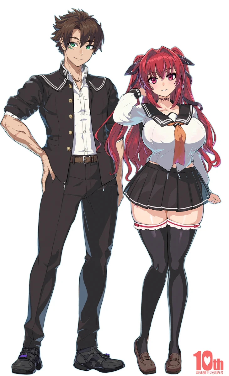 新妹魔王の契約者Ⅹ 購入特典 イラストカード 大熊猫介 on X: 