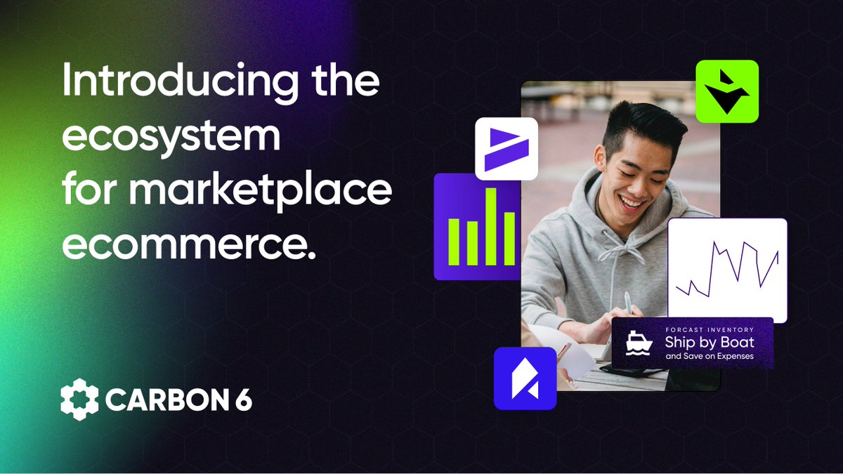 Carbon6io's tweet photo. The ecosystem for marketplace ecommerce: everything you need to manage, maximize, and grow your business. 
Learn more: 
https://t.co/oLteWQS6nb https://t.co/AHFuO8zuzP