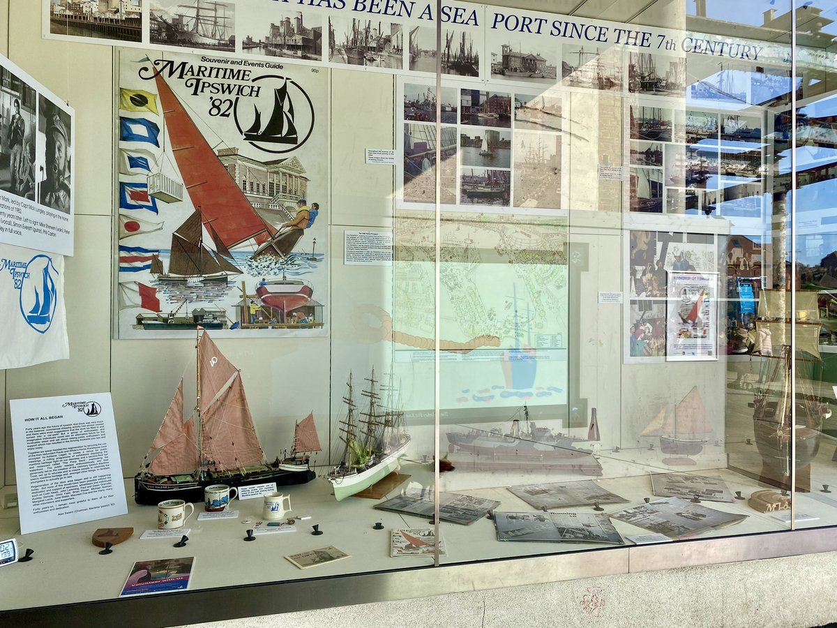 IpsMaritime's tweet photo. IMT WINDOW MUSEUM fans 👍
It’s window change time and it looks great 😊 so don’t forget to pop down to the waterfront and see it for yourself
#MaritimeIpswich #WindowMuseum #SeaCadetsUK #ipswichstar24 #EADT24 #ip_swich #IpswichHaven #volunteers https://t.co/MDgurhJaQ5 https://t.co/efbVyXyD6p