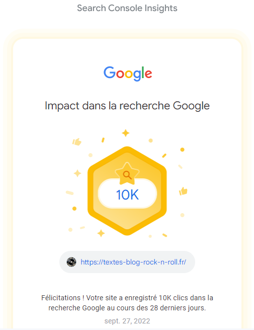 TextBlogRNRoll's tweet photo. Je reçois ce message de @GoogleFR et forcément ça fait plaisir.
Merci à toutes et à tous pour votre soutien.
Continuez de liker, partager et faire connaitre autour de vous !

le site web 👉 https://t.co/PzpRIBJyks

#blog #blogrock #rocknroll #music #musique #blogmusical #google https://t.co/31C2xvHdOU