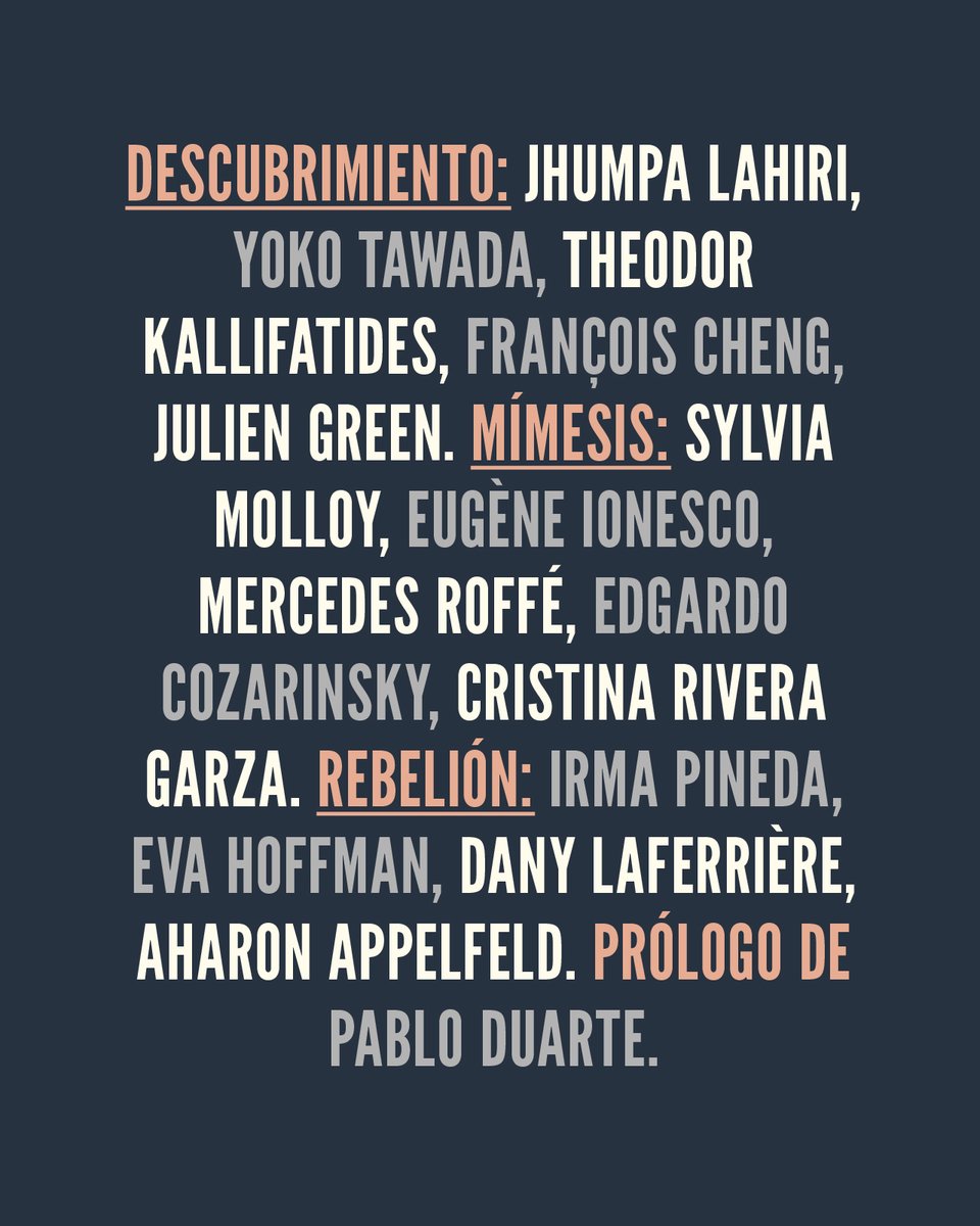 gristormenta's tweet photo. El nuevo título de la colección Disertaciones es 'La lengua es un lugar'. Catorce voces cambian de idioma para explorar la literatura y la vida en contextos distintos. Desde hoy en preventa, individual o en paquete, a precio especial.

+ info: https://t.co/Z6KqohFg01 https://t.co/UanO68eS6t