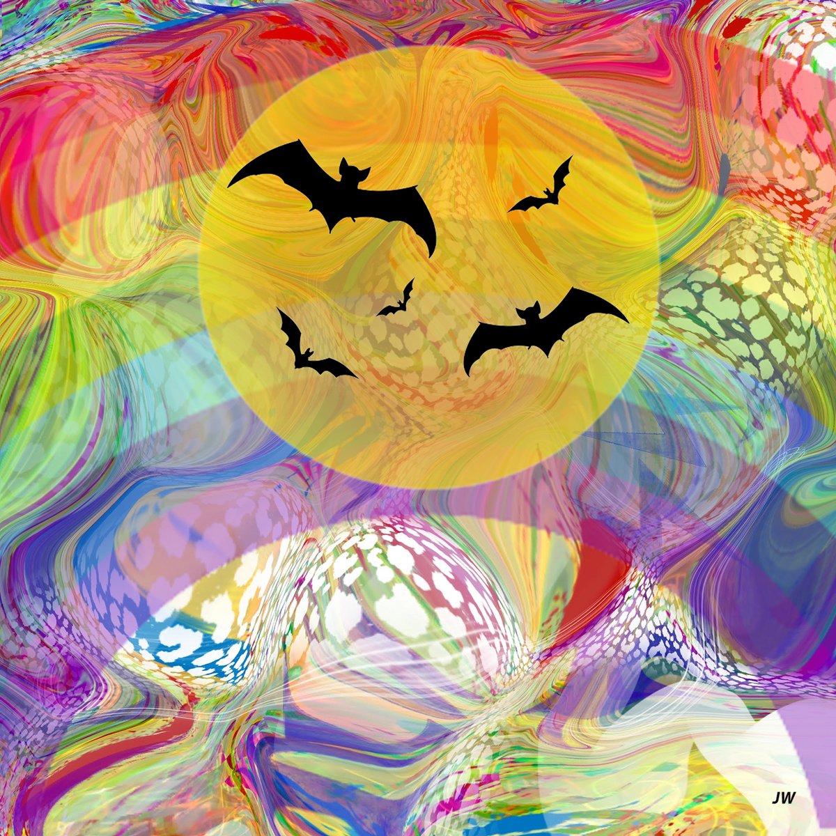 artstudio99's tweet photo. "Moon Bats"
#bats #moon #psychedelic #art #instagramart #numberoneartist #thursdayart #dailyart #procreateart #photoshop #computercollage #digitalpainting #abstract #janicewilliamsart
https://t.co/5pG6mUA77h https://t.co/arzXPjQxpe