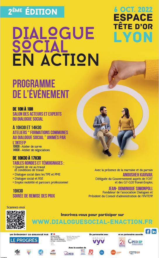 MGILBERT_Maddy's tweet photo. RDV Table-ronde "dialogue social et RSE" j'aurai le plaisir d'intervenir le 06/10 aux côtés de @PanseriS
Arnaud CASADO, Marie-Laure BELAIR-DARGENT 
@Le_Progres @lprevenements @AGEFIPH @MEDEF @CFECGC @cfecgcAURA #dialoguesocial #RSE #Lyon @auvergnerhalpes
https://t.co/mrdQ9Y3RGo https://t.co/6VP1WhGJU2
