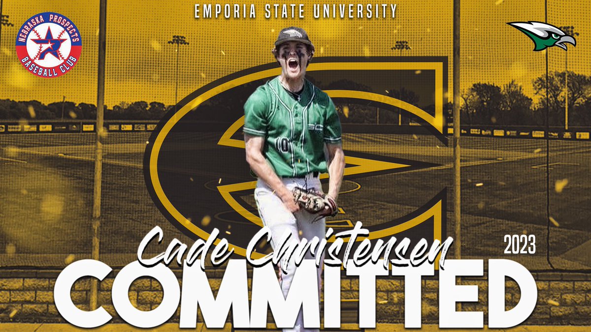 I am blessed and excited to announce my commitment to Emporia State University to further my academic and athletic career. Thank you to my parents, coaches and everyone who has helped me along the way. #GoHornets🐝