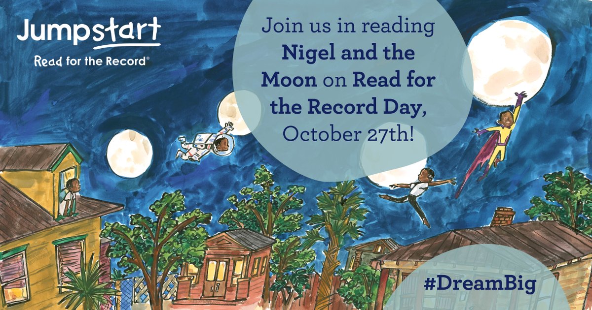 #ReadForTheRecord inspires shared reading experiences, places thousands of books in the hands of children each year, and spurs policymakers to take action toward transformative change in #earlyeducation. Join the movement with <a href="/Jumpstartkids/">Jumpstart</a> at readfortherecord.org.
