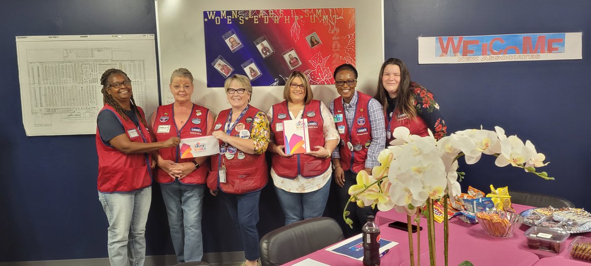 GunterFatemia's tweet photo. We are super excited for the Women's Leadership Summit! Our watch party is set and we are ready for a great event! Let's go women of Lowe's  #LowesWLS https://t.co/UkXBZ4e7D3