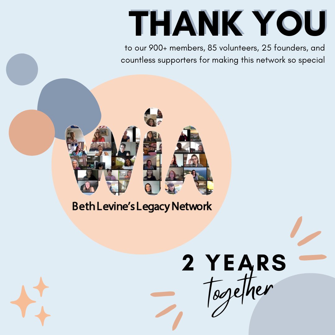 WAutophagy's tweet photo. Today WIA celebrates 2 years! Thank you to our 900+ members, 85 volunteers, 25 founders, and countless supporters for making this network so special. We are excited for the next year of WIA with exciting events already lined up so stay tuned! #WomenInScience #HappyAnniversary https://t.co/lwaDD7njwi