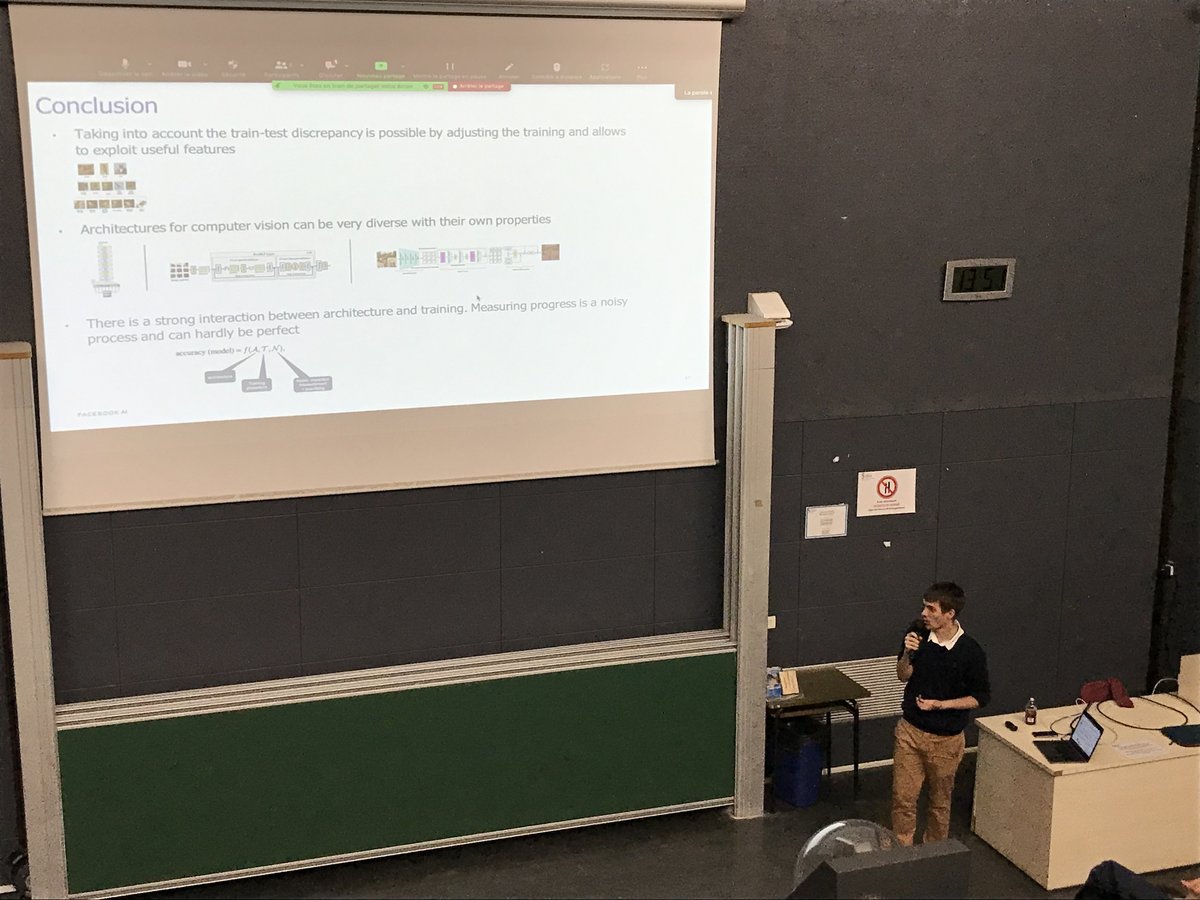 MLIA (@mlia_isir) on Twitter photo Congratulations to <a href="/HugoTouvron/">Hugo Touvron</a> who brightly defended his PhD thesis today! 👏👏👏
Thank you for the very interesting presentation of your work! Good luck for the future! Congratulations to <a href="/HugoTouvron/">Hugo Touvron</a> who brightly defended his PhD thesis today! 👏👏👏
Thank you for the very interesting presentation of your work! Good luck for the future!