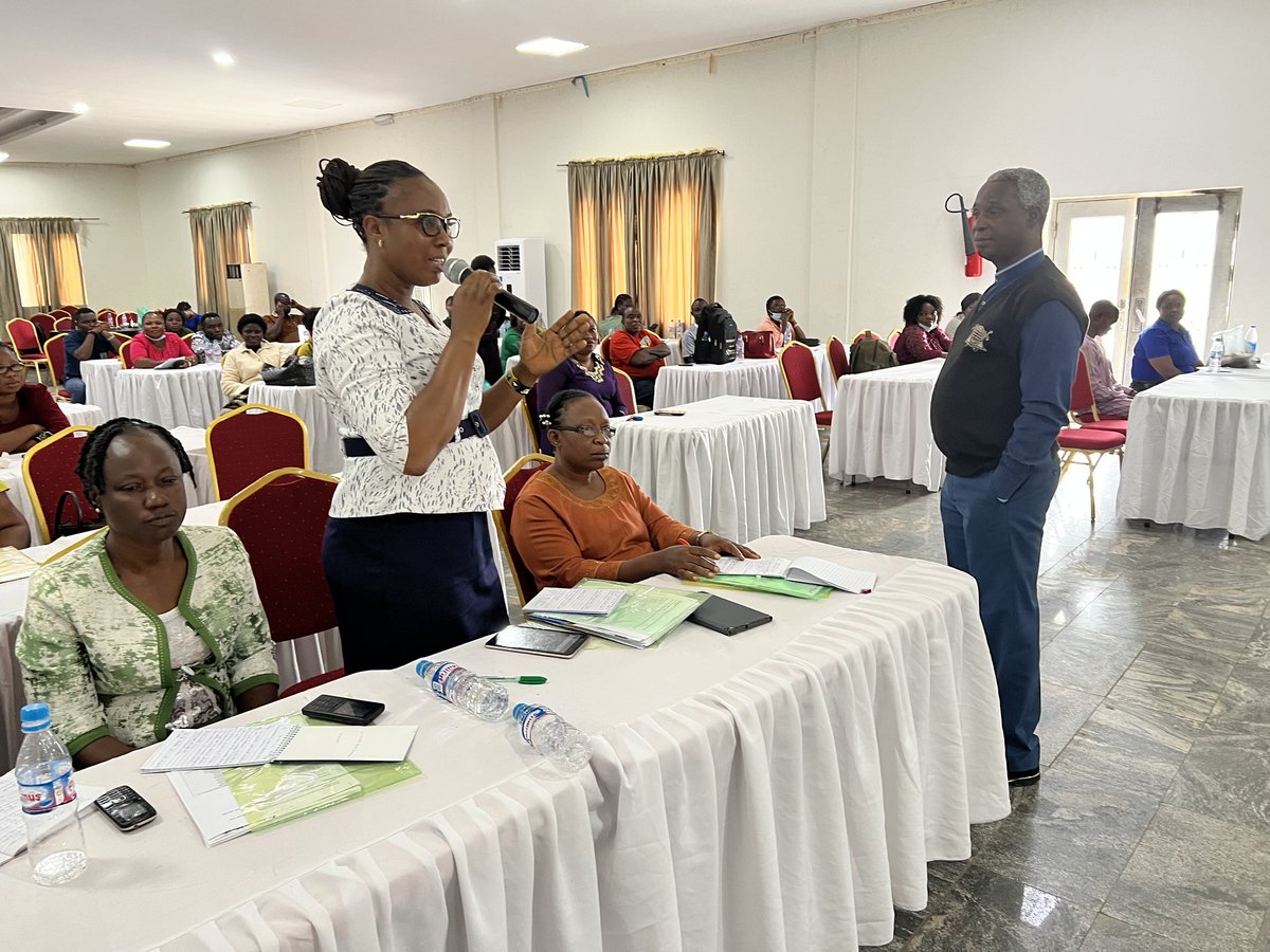 ondo_team's tweet photo. The DSNOs took turns to share what they have learnt during the course of the meeting.
@WHONigeria @WMulombo @CWarigon @proactiveswz @abidoyed @saweee131 @osphcdb https://t.co/nljgg18hMU