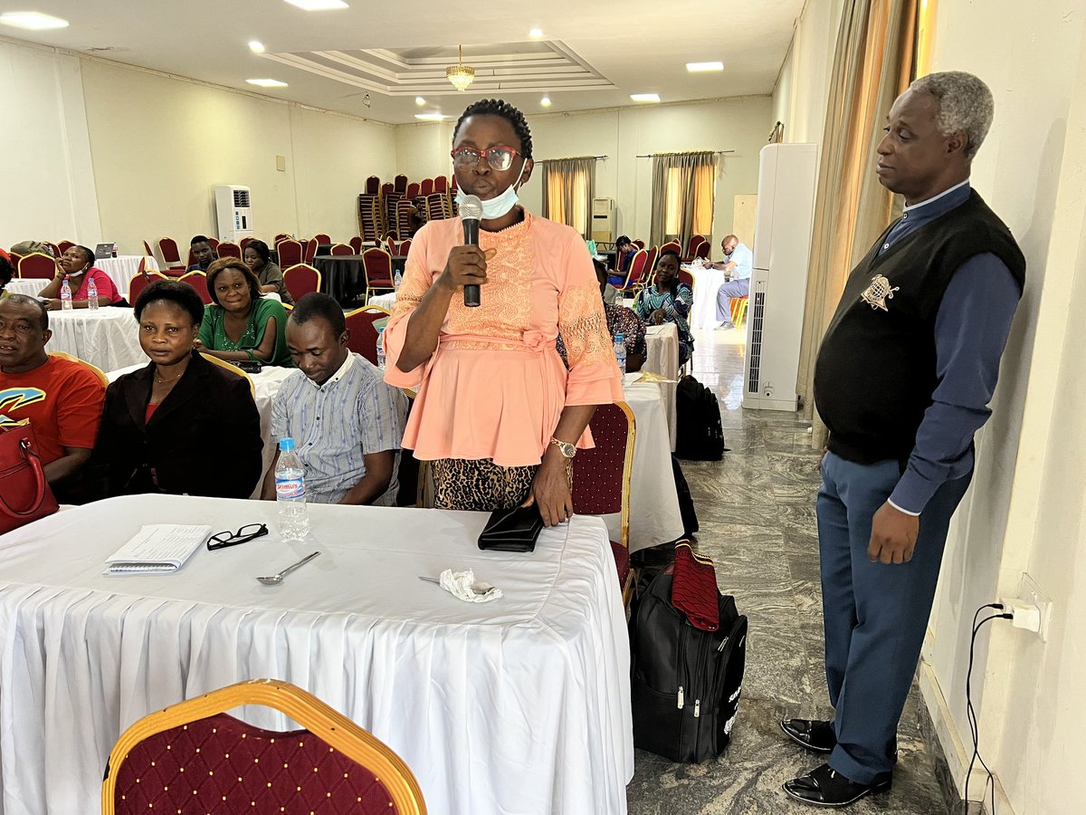 ondo_team's tweet photo. The DSNOs took turns to share what they have learnt during the course of the meeting.
@WHONigeria @WMulombo @CWarigon @proactiveswz @abidoyed @saweee131 @osphcdb https://t.co/nljgg18hMU