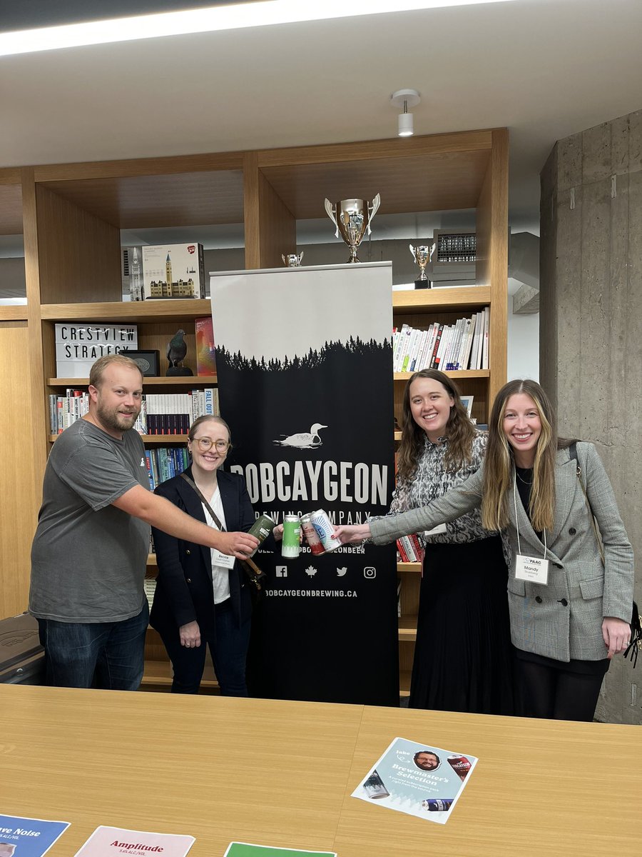 MandySilverPR's tweet image. Thanks to everyone who came out to @PAAC84’s A Toast to WIPA event — our first in person event in over three years. Thanks to our sponsor @bobcaygeonbeer &amp;amp; @crestview_strat for sharing your space with us. See you at the next WIPA event. 😉