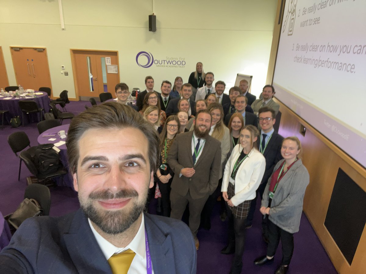 KirbyMoss14's tweet photo. Teach North days are always amazing! 
So nice to regroup with the cohort and share some fantastic stories 🫶
Thanks for getting on board with the photo 📸 
#teachnorth #ogat #ITTYEAR 
@teach_north @OutwoodIE https://t.co/Wct3WDoA37