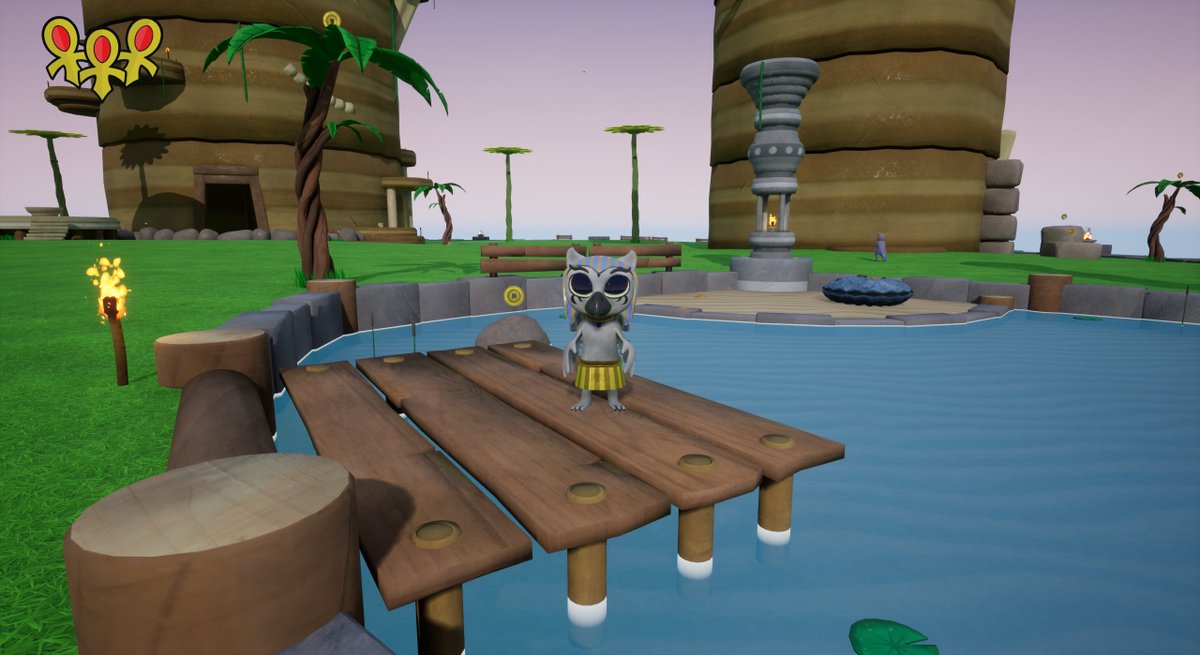 Busy designing the new 'jungle' level. There is still a lot of work to do, but I'm getting there :)
#gamedev #indiegames #swissgames #solodev #3dplatformer #collectathon #ue4 #wip