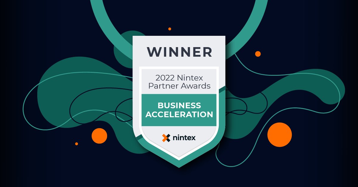 interactivesa's tweet photo. إنترآكتيف العربية السعودية تفوز بجائزة الشريك الأفضل لعام 2022 من شركة Nintex
 
Interactive Saudi Arabia wins #2022NintexPartnerAwards

#TransformTheWayPeopleWork #DigitalTransformation #ProcessExcellence #ProcessAutomation 
#K2_Workflow https://t.co/UAeRW1aND1