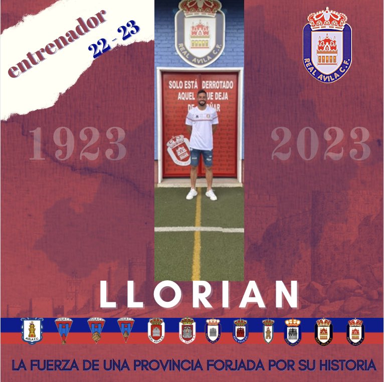 AvilaCantera's tweet photo. ✍️Presentación de entrenadores✍️

⚽️🍍ALEVÍN A🍍⚽️

🤝Llorian que haríamos sin ti🤝

El capitán y emblema de nuestro primer equipo también se hace cargo una temporada más del equipo alevín, un ejemplo para todos y una gran suerte contar contigo❤️💙

 Gracias y a disfrutar⚽️ https://t.co/HVl9xURowo