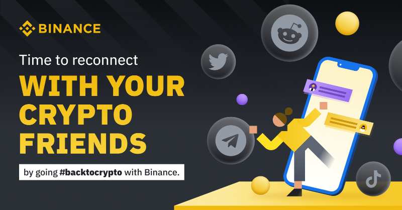 binance's tweet photo. The best part about starting the new school year is seeing all your friends again.

Similarly with crypto, it’s time to reunite with your crypto friends or make new ones by learning the ways with #Binance 🤝