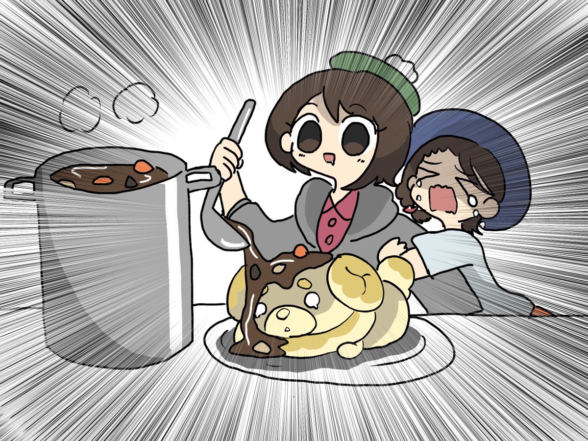 パルデアのポケモンを食うことばかり考えながらもメイドインアビスにハマっていた9月 #今月描いた絵を晒そう 