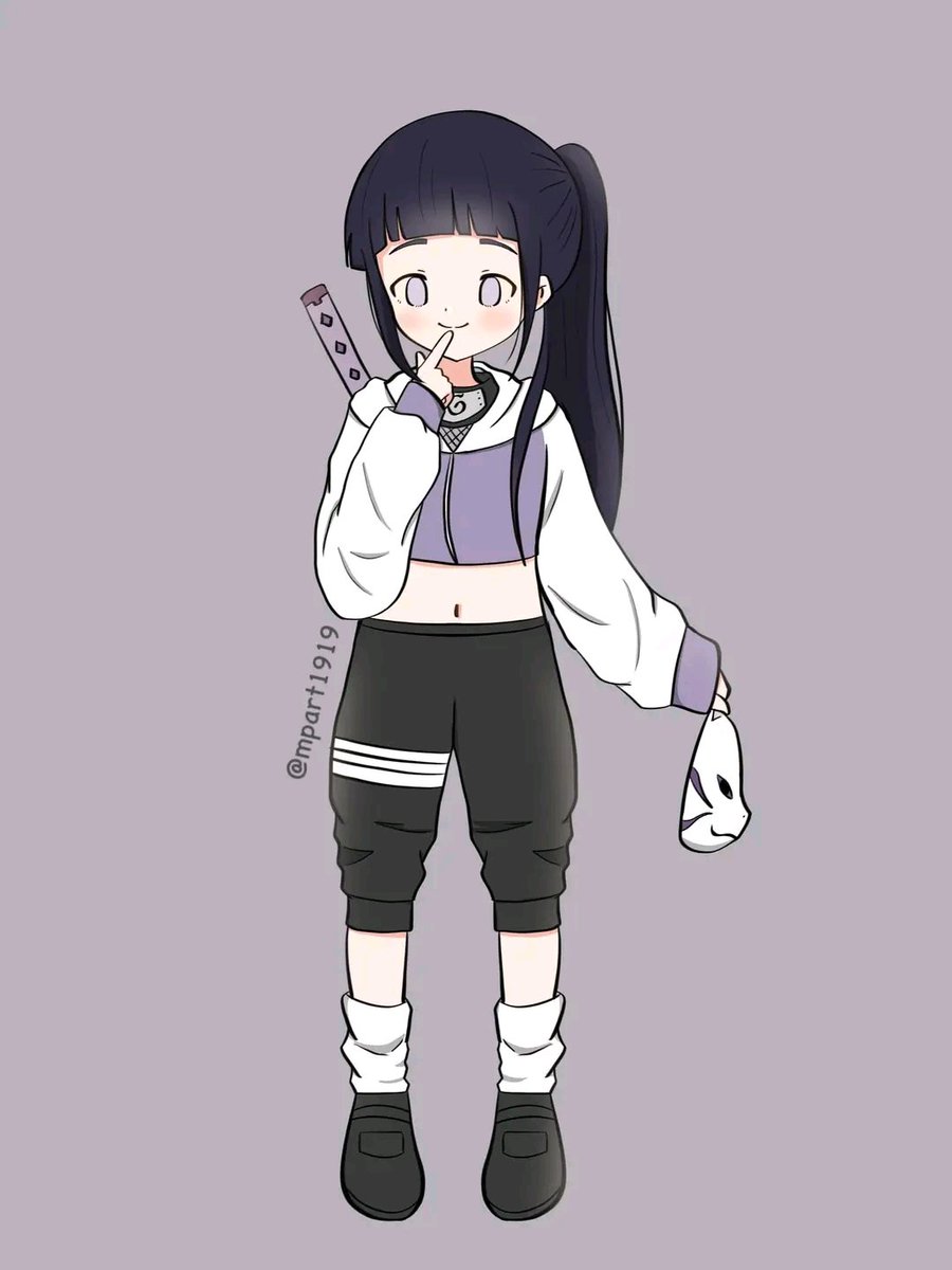 Fanart Hinata ✍🏻 #art #naruto #hinata #anime #kawaii
