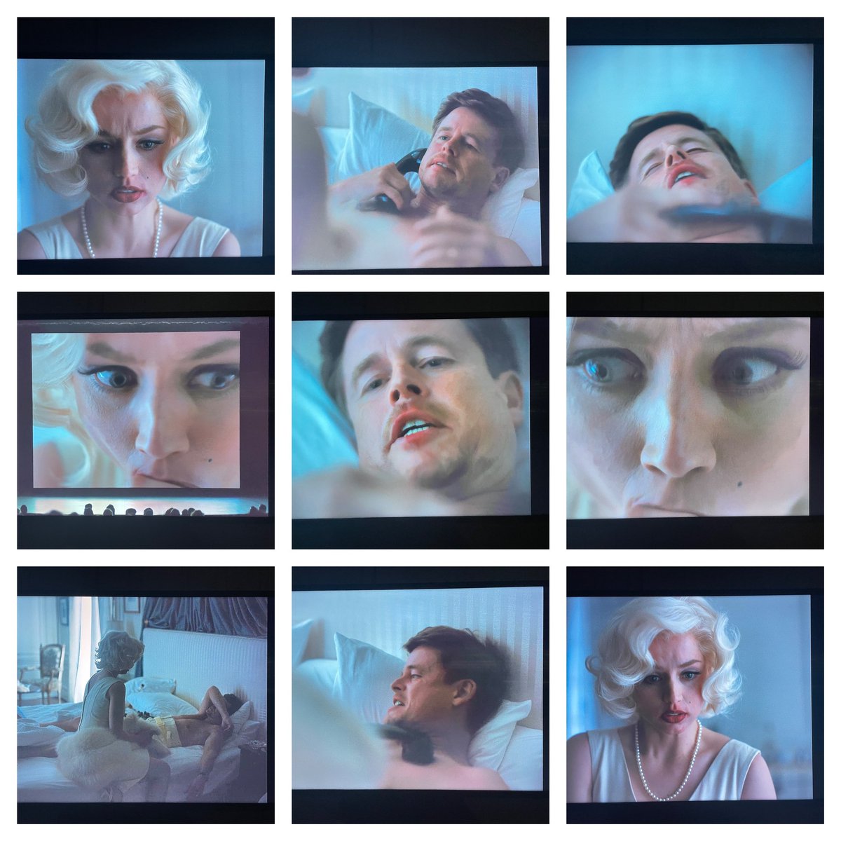 cryptho2000's tweet photo. Let’s talk about that explicit, shudder-inducing JFK scene in “Blonde”. | JFK #MarilynMonroe #Blonde #BlondeOnNetflix #BlondeNetflix #NetflixTudum | Read GQ’s article on the subject: https://t.co/WjC7z9sGca #JackKing #GQMagazine #GQ https://t.co/2H0tiBghSL