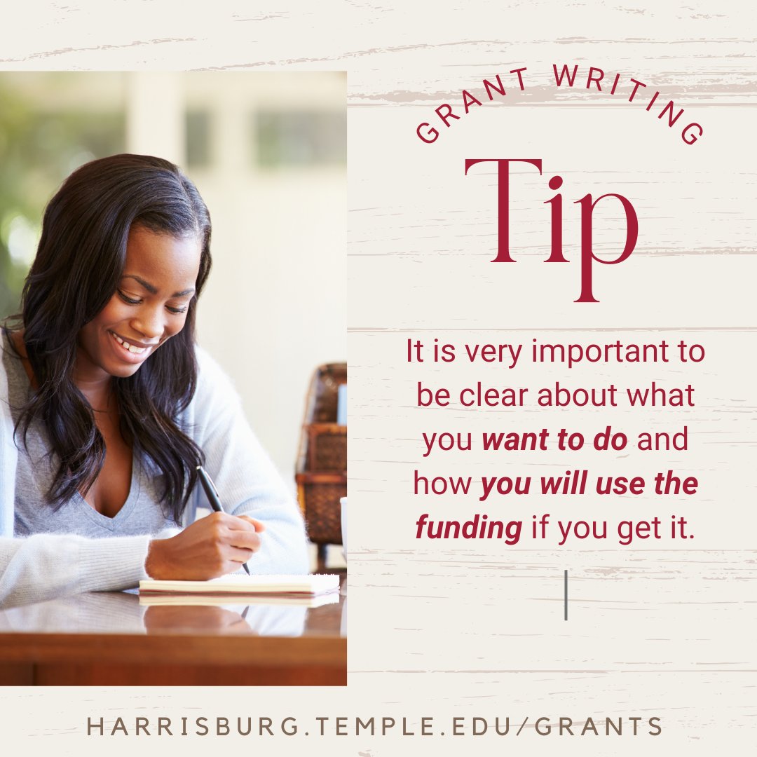 Temple_HBG's tweet photo. Learn how you can be a success with Temple University's Grant Writing Certificate Program.  For more information, go to https://t.co/Jol3dBxryy
#grantwriting #grants #university #harrisburg https://t.co/OpcWuusEMj