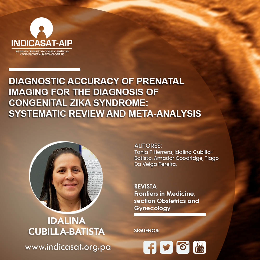 Nos complace informar que el trabajo desarrollado por Tania T Herrera, Idalina Cubilla-Batista, Amador Goodridge, Tiago Da Veiga Pereira ha sido aceptado para su publicación
Felicitamos a todo el equipo por esta maravillosa publicación

#20añosindicasat