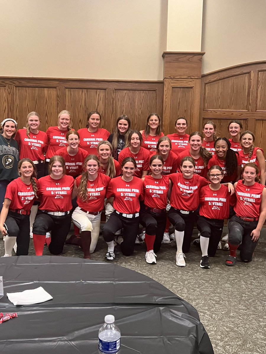 CardinalPrideSB's tweet photo. Game Day! 
Final home game and Senior Night recognition in between games🥎

Vs Ralston 
⏰ 5:00 JV 6:30 Varsity 
📍Dill Field 
Hard to believe this season is almost over. Hope you join us to support our seniors🥎❤️🖤 https://t.co/RoXMiC1qS9