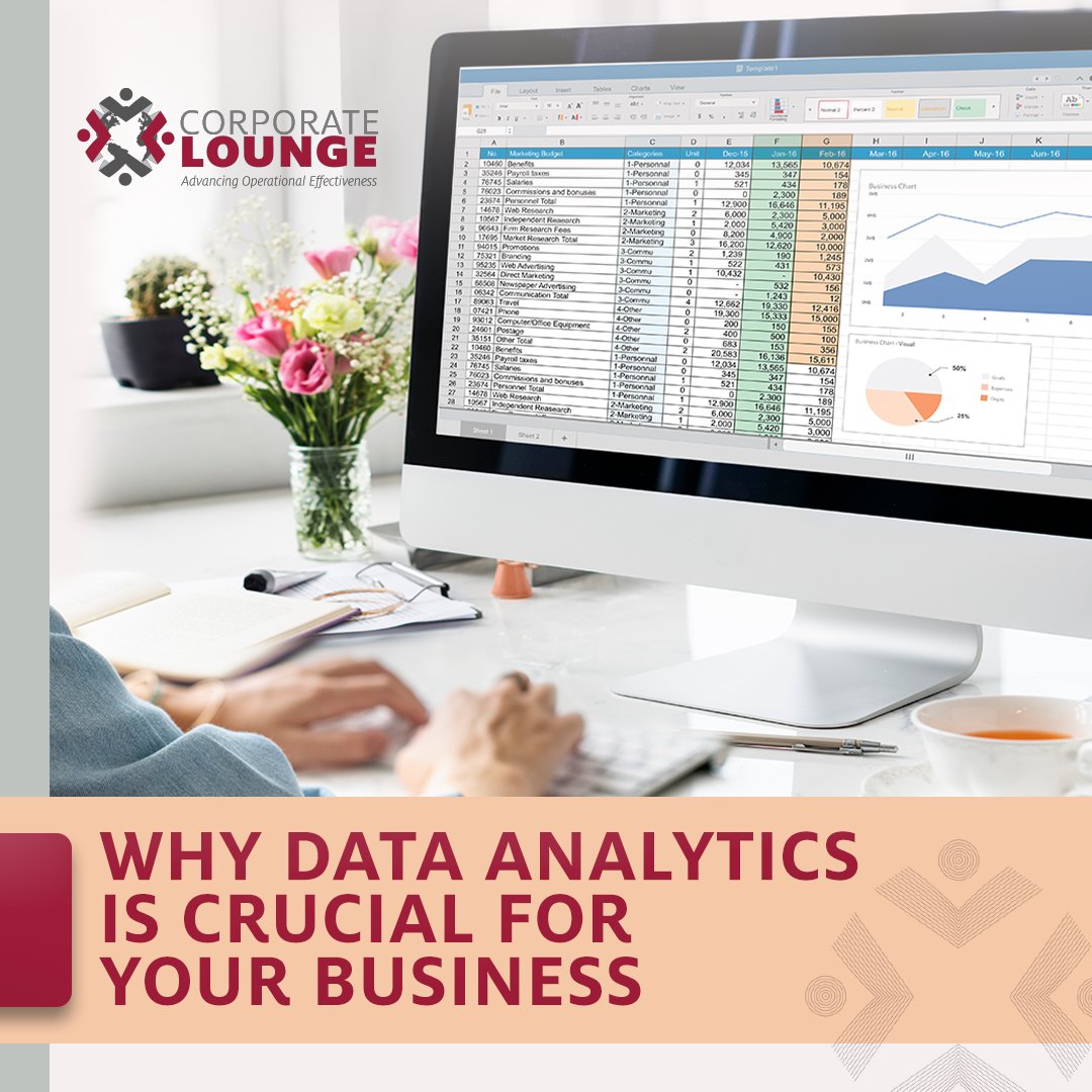CorporateLounge's tweet photo. Data analytics is an important tool for success in today’s digital world. Analyzing and understanding data helps your organization gain insights that drive growth. 

Find out how we can help you take advantage of data at 👉 https://t.co/IVp6fuhOVV https://t.co/Wd2Nt61jiR