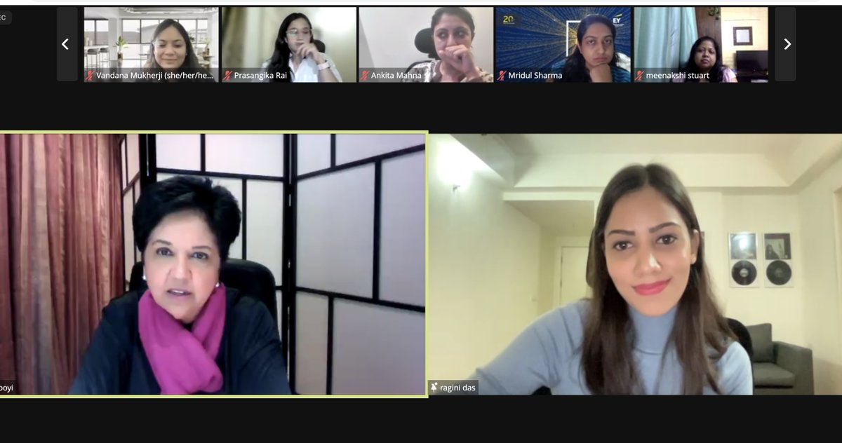Such a treat to listen to the leadership and management marvel #IndiraNooyi. A live masterclass loaded with  leanings, empathy and a direction to prep-up ourselves. Thank you <a href="/leapdotclub/">leap.club</a> for organising this!
#LearningTogether #Sisterhood #Hippocket
