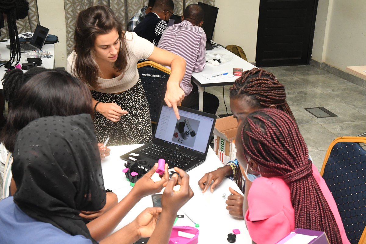 WACCBIP_UG's tweet photo. @eremacham @pez_hayes  take participants through practical sections on building a 3D printable open flexure microscope. https://t.co/BI4JsH4Z0V