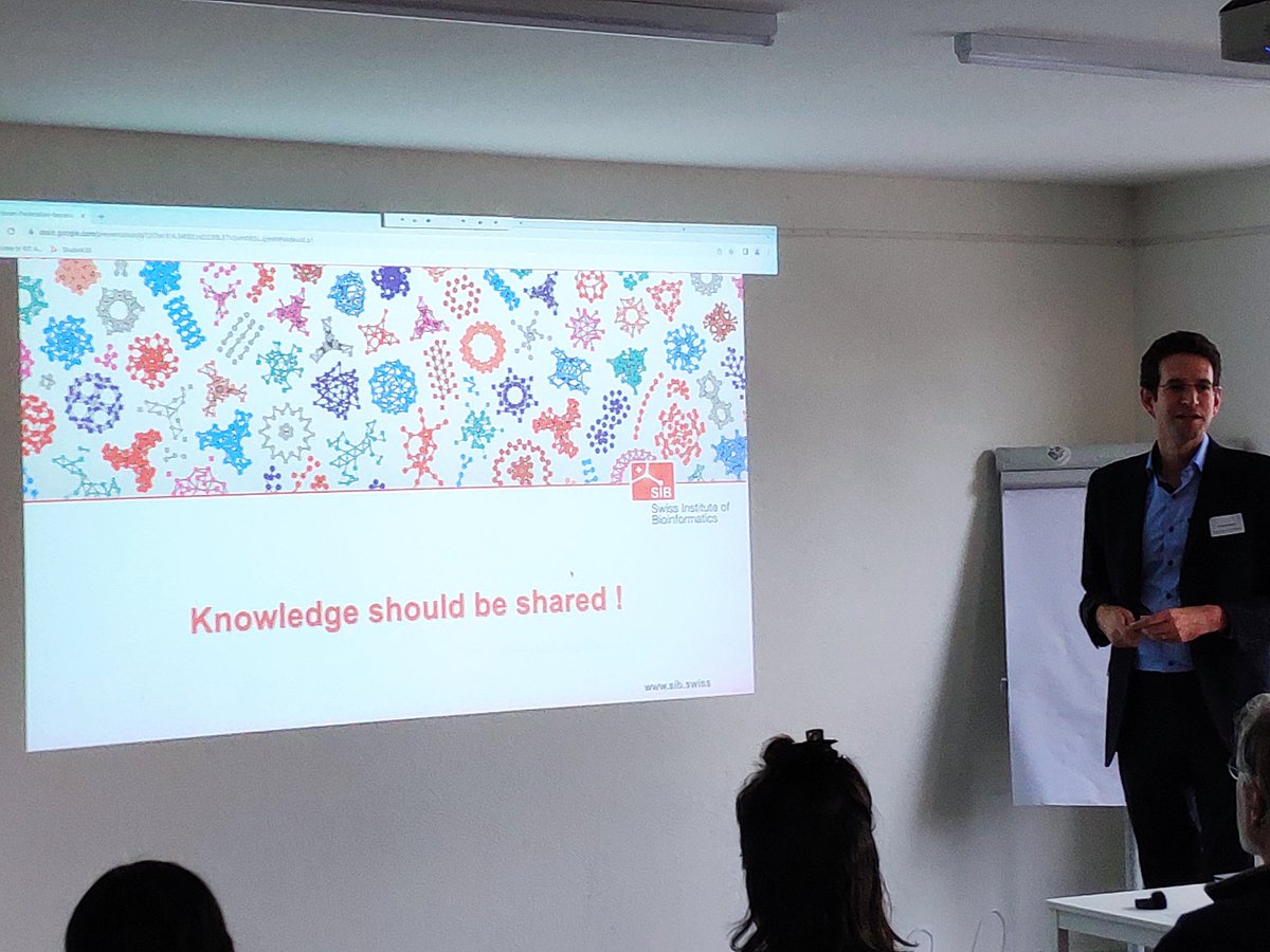 Tomasz Pluskiewicz (@tpluscode) on Twitter photo Public service announcement by <a href="/jervenbolleman/">Jerven Bolleman</a>
Knowledge should be shared!
#KnowledgeGraphForum
#KnowledgeGraph Public service announcement by <a href="/jervenbolleman/">Jerven Bolleman</a>
Knowledge should be shared!
#KnowledgeGraphForum
#KnowledgeGraph