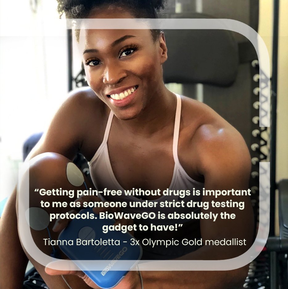 BioWaveGOIntl's tweet image. BioWaveGO supports athletes at the very top of sport to push harder and recover faster, like Tianna. Discover deep pain relief, without drugs. #GOYou
biowavego.co.uk/product/biowav…
#BioWaveGO #TrackAndField #PainFree