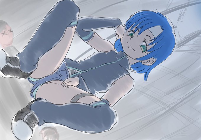 今日も苦手な構図で落描き。

莉央「まだ戦(や)る?」
 #うちの子 