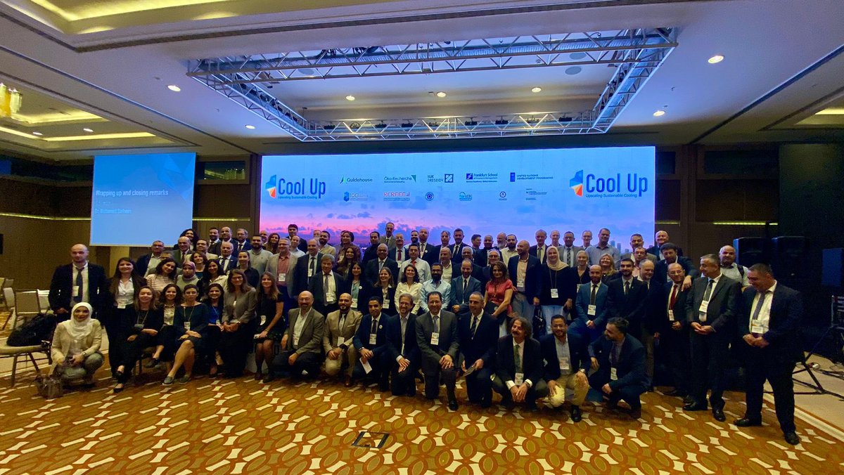 That’s a wrap on the 1st #CoolUpRegConference! Thanks to everyone that participated, we learned a lot from our speaker & attendees and hope you did too. Stay tuned for more updates @iki_germany @undpturkiye @LCECtweets @RSSJor @NERC_RSS @IDGCoEgypt @ayd_istanbul @GuidehouseESI